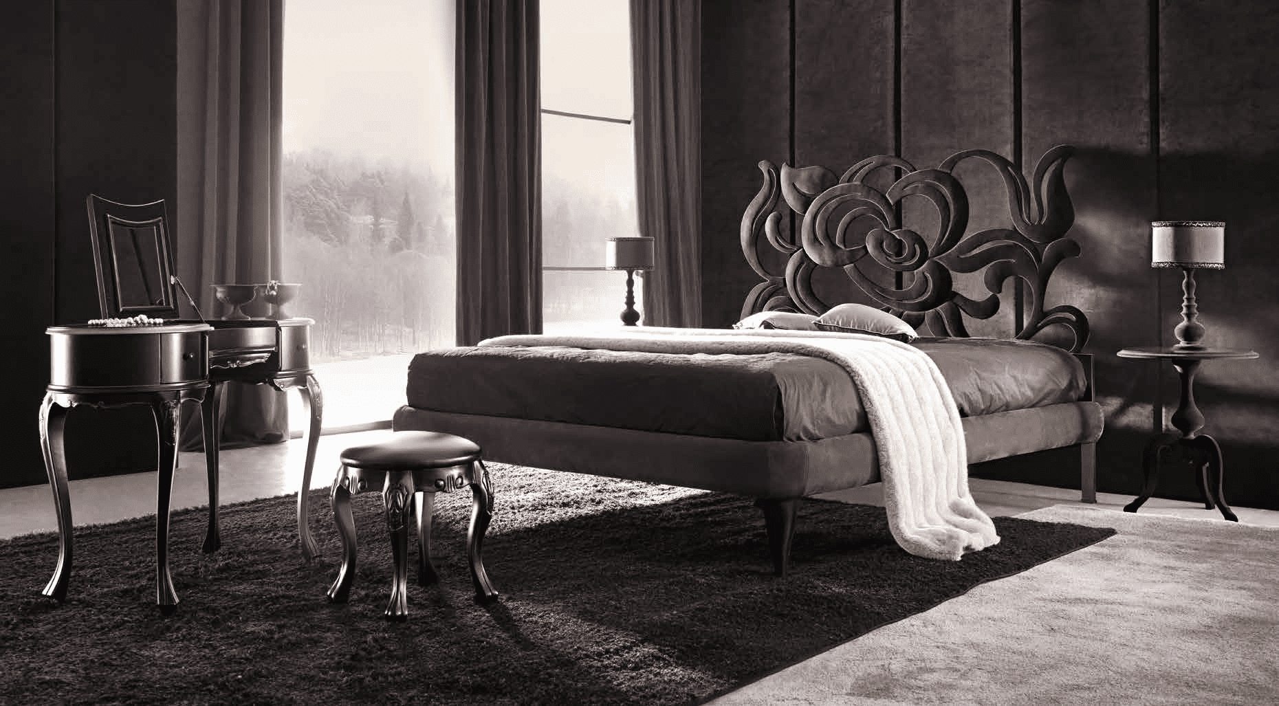 Комплект мебели для спальни из серии Home 02 из Италии