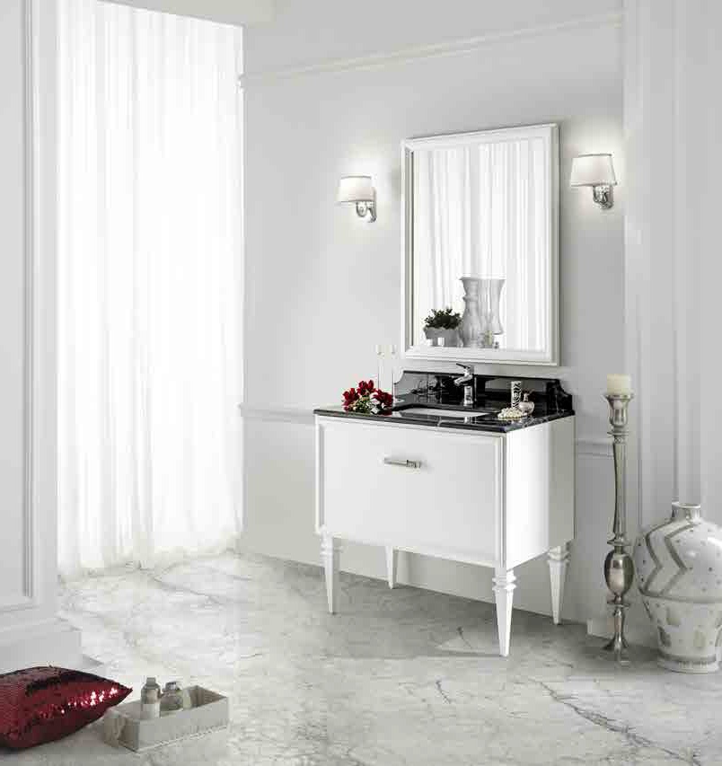 Комплект мебели для ванной комнаты Elegant collection Композиция 10 из Италии
