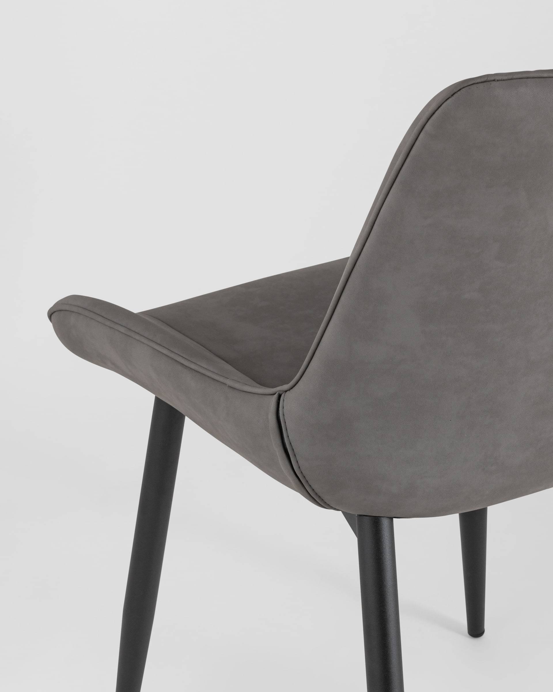 Стул Невада экокожа серый из Италии