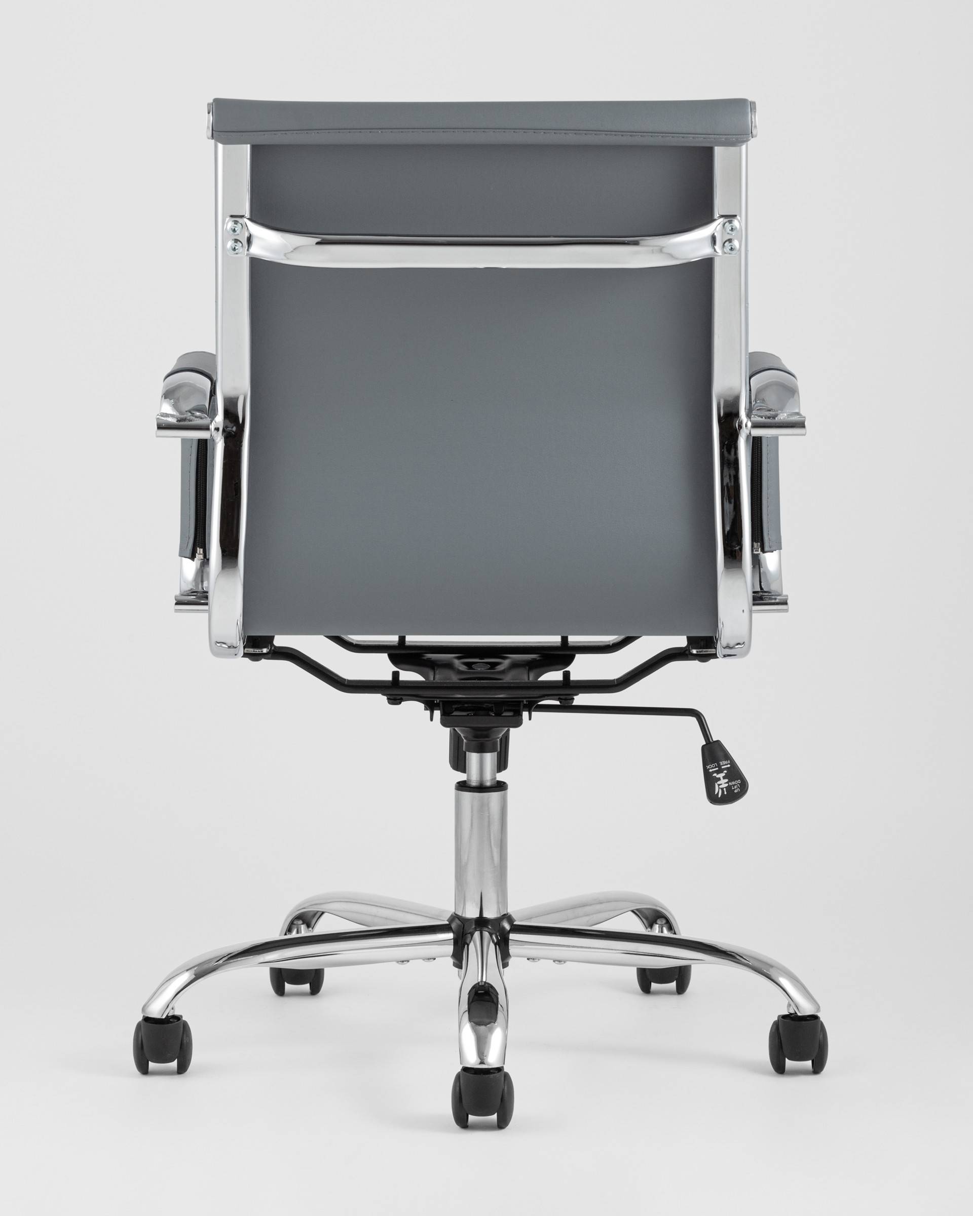 Кресло офисное TopChairs City S серое из Италии