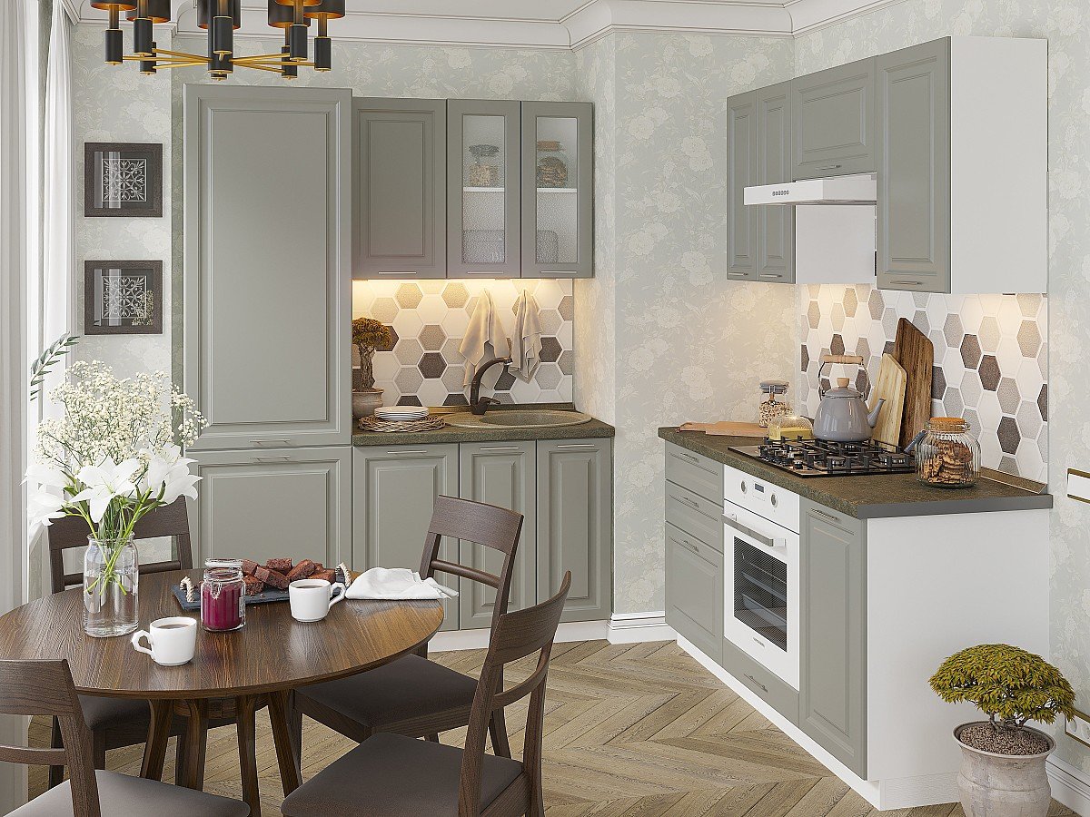 Кухня Ницца Royal-03 2140*1600/1600*600 Magnum