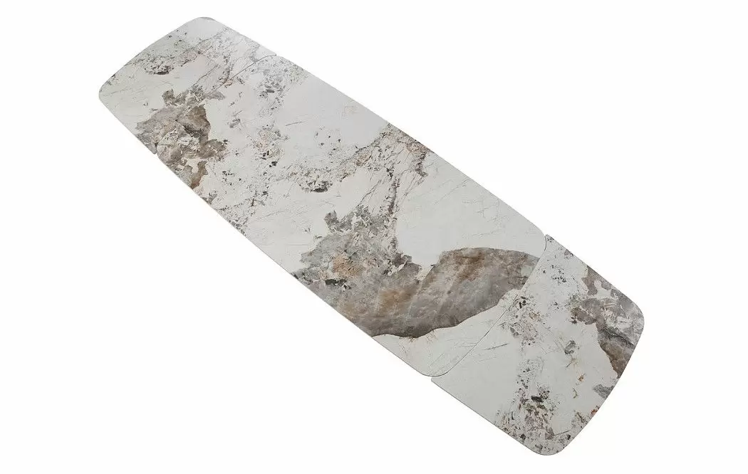 Стол раскладной Victoria 180-280, светлая керамика/шампань из Италии