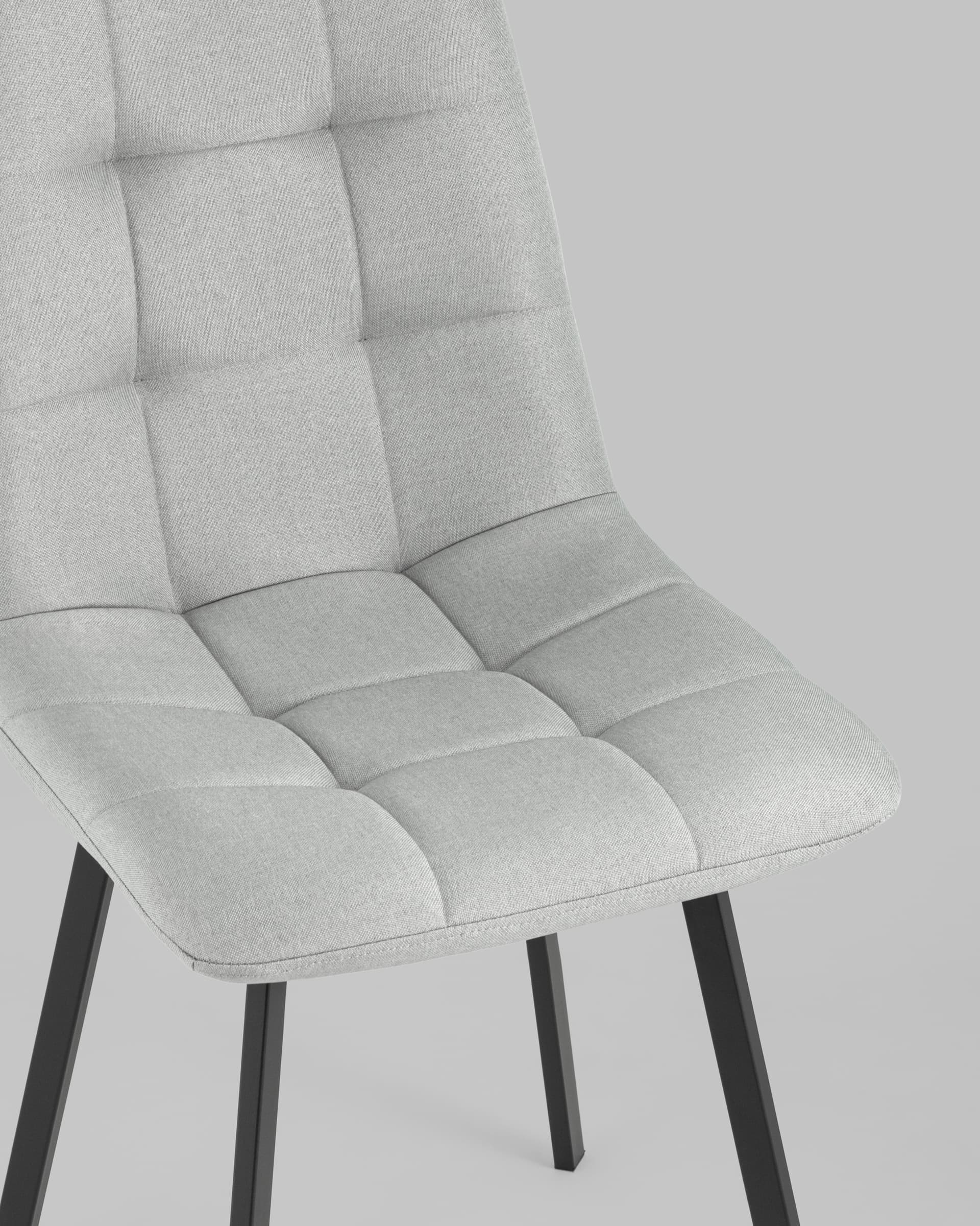 Стул Chilly рогожка светло-серый из Италии