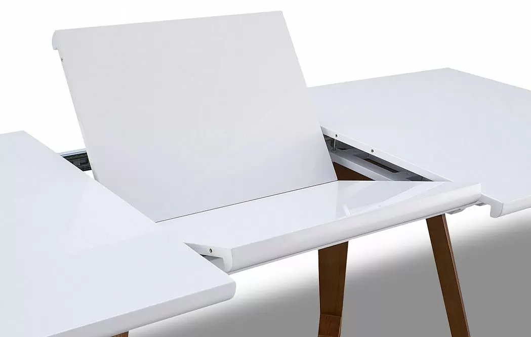 Стол раскладной Avalon (160), белый/орех из Италии