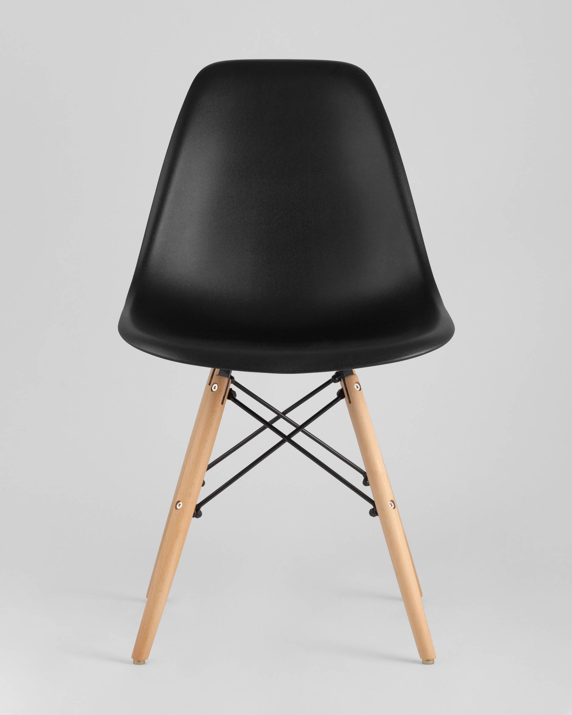 Стул Eames Style DSW черный x4 из Италии