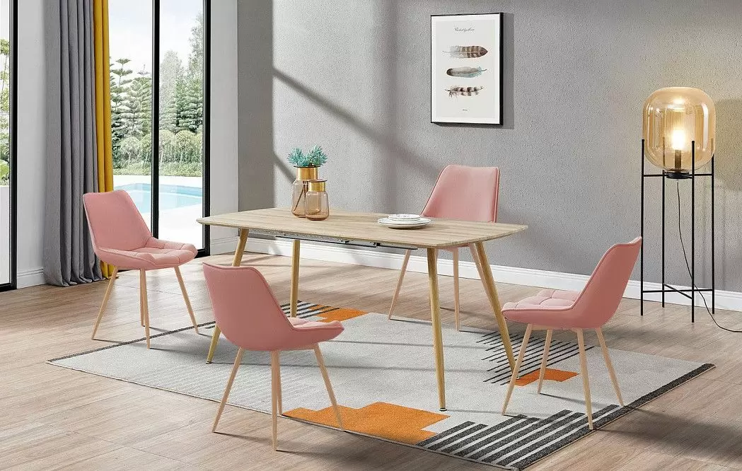 Стол раскладной Julian 120-160, натуральный из Италии