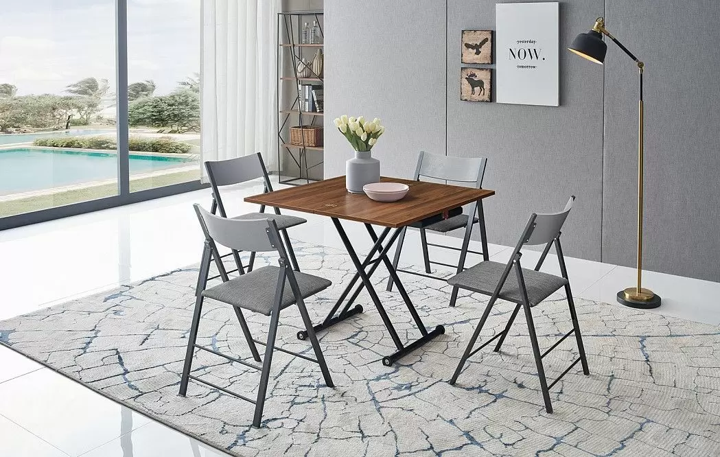 Стол-трансформер Rachel, орех из Италии