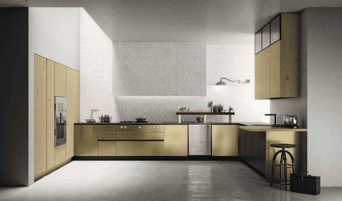 Итальянская кухня Doimo Cucine из коллекции Soho композиция 1 из Италии