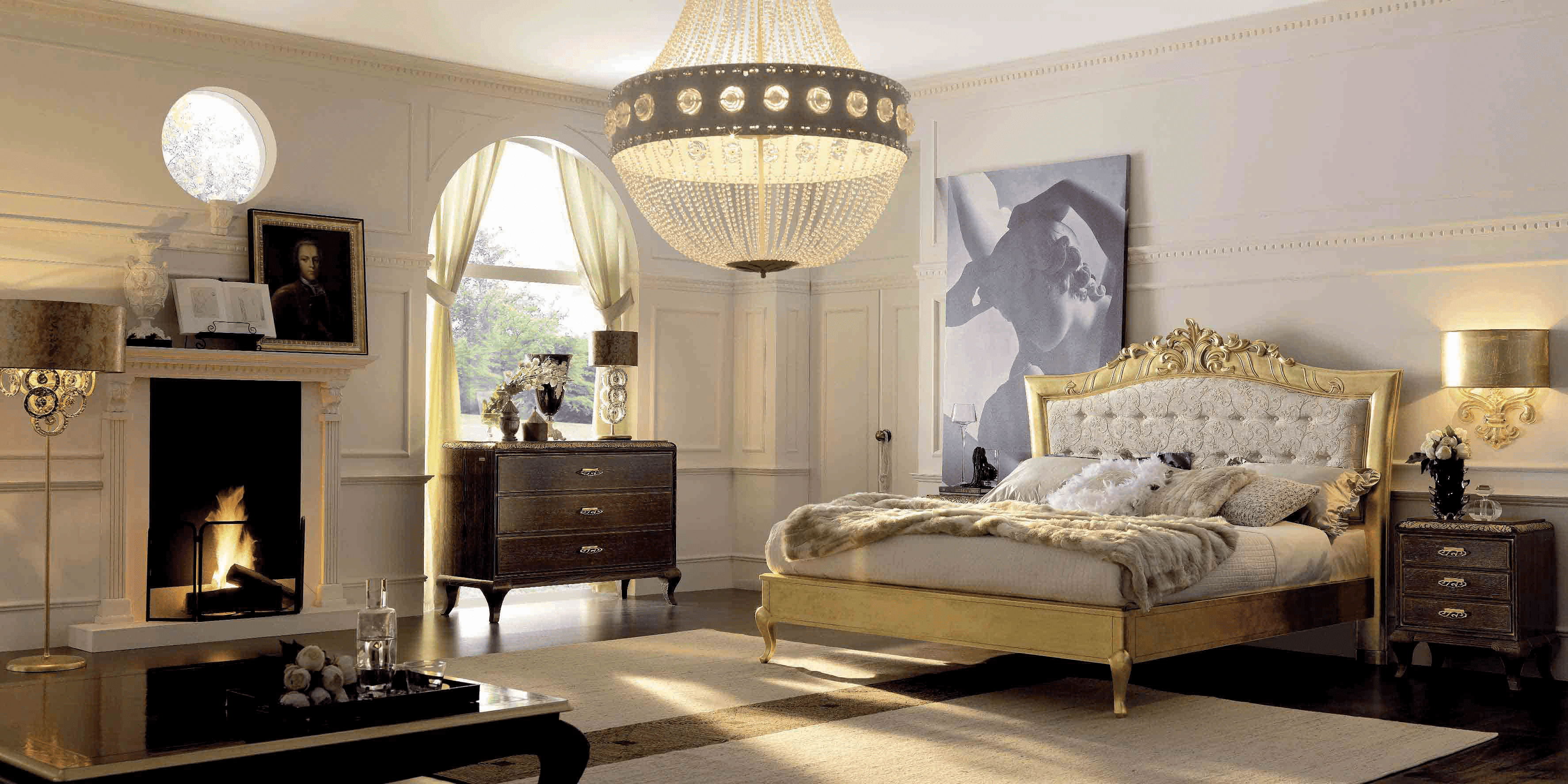 Итальянская спальня из коллекции Casa Bella из Италии