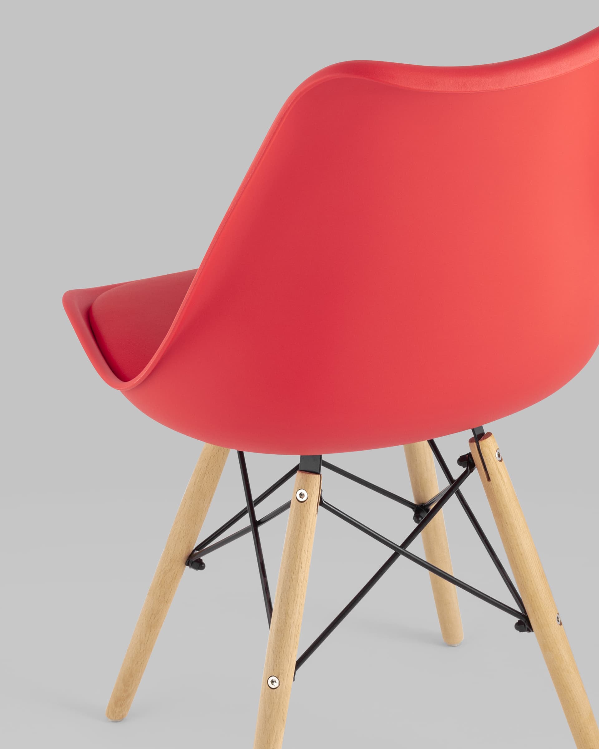 Стул Eames Soft красный из Италии