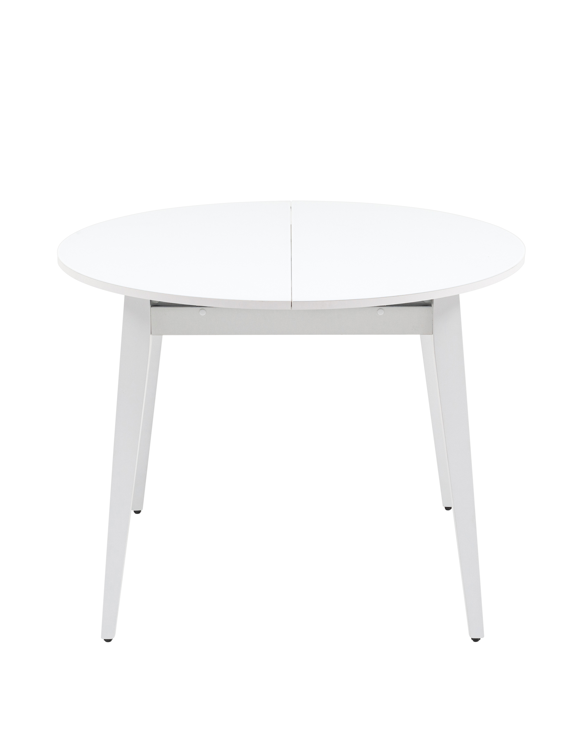 Стол обеденный Берлин раскладной 100-130 белый матовый из Италии