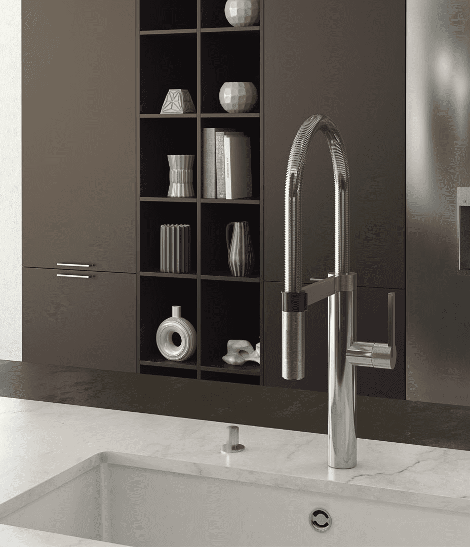 Кухонный гарнитур Vogue Luxury_2_Brown из Италии