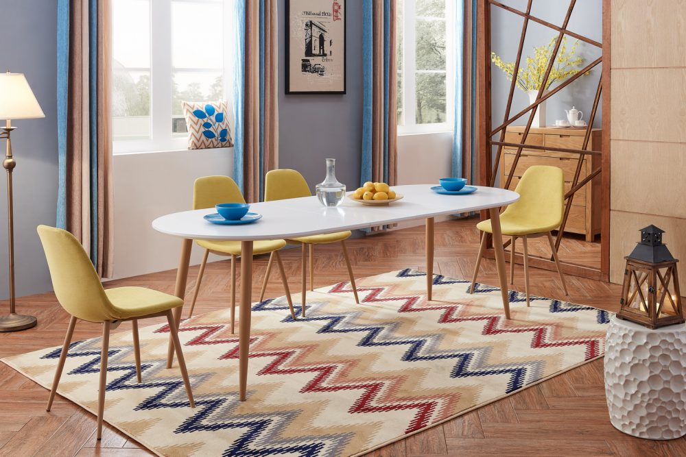 Обеденный стол DT-95D (120) белый из Италии