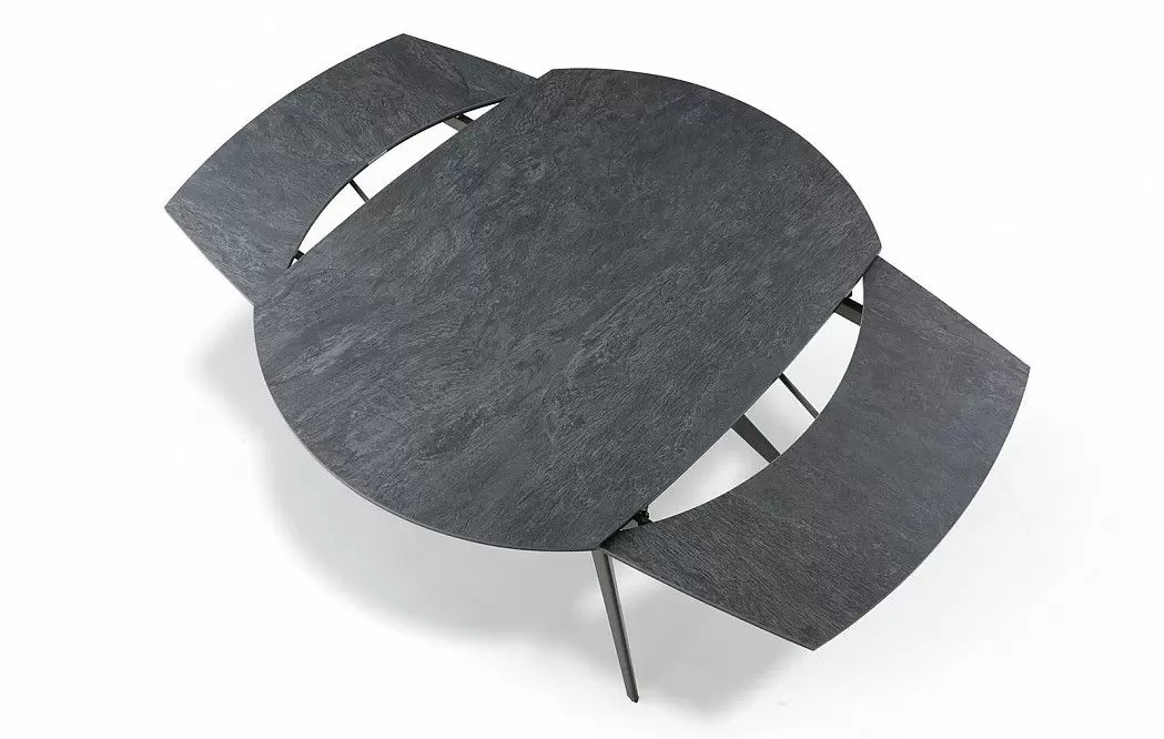 Стол раскладной Sicilia 120-180, керамика "темный цемент" из Италии