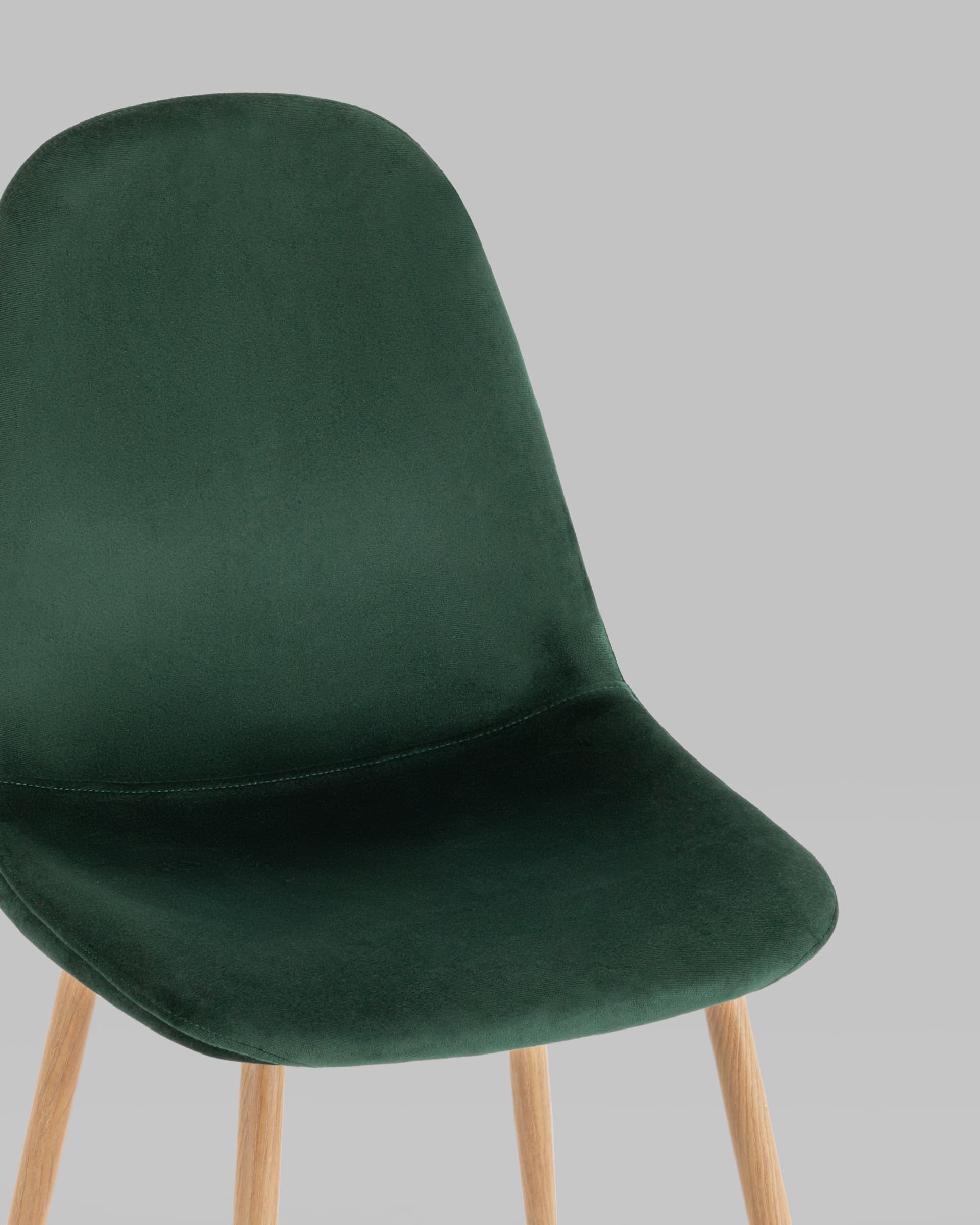 Стул Валенсия SN велюр темно-зеленый из Италии