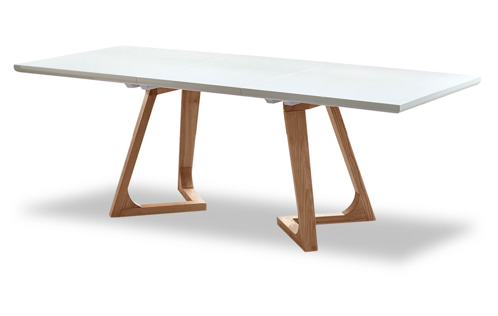 Стол раскладной Avalon (160), белый/ясень из Италии