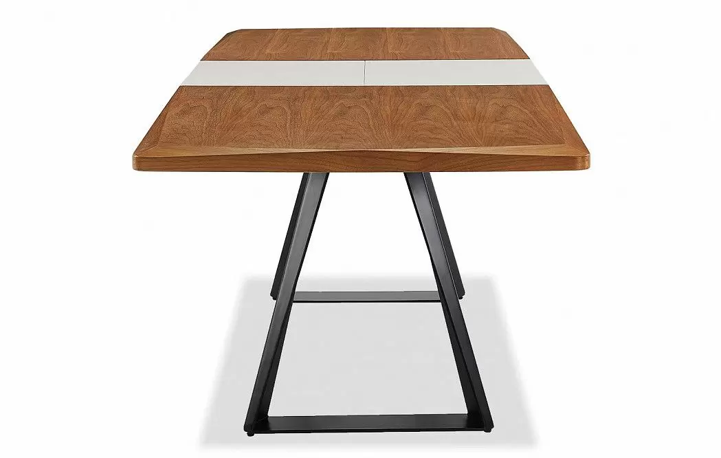 Стол раскладной Lambert, орех/кремовый из Италии