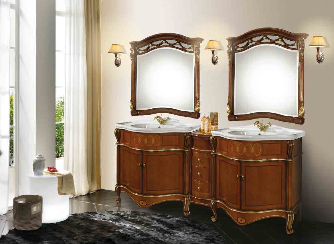 Комплект мебели для ванной комнаты New Giglio collection Композиция 6 из Италии