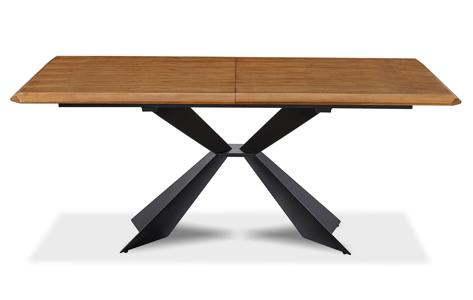 Стол раскладной Allure 180-220, орех/черный из Италии