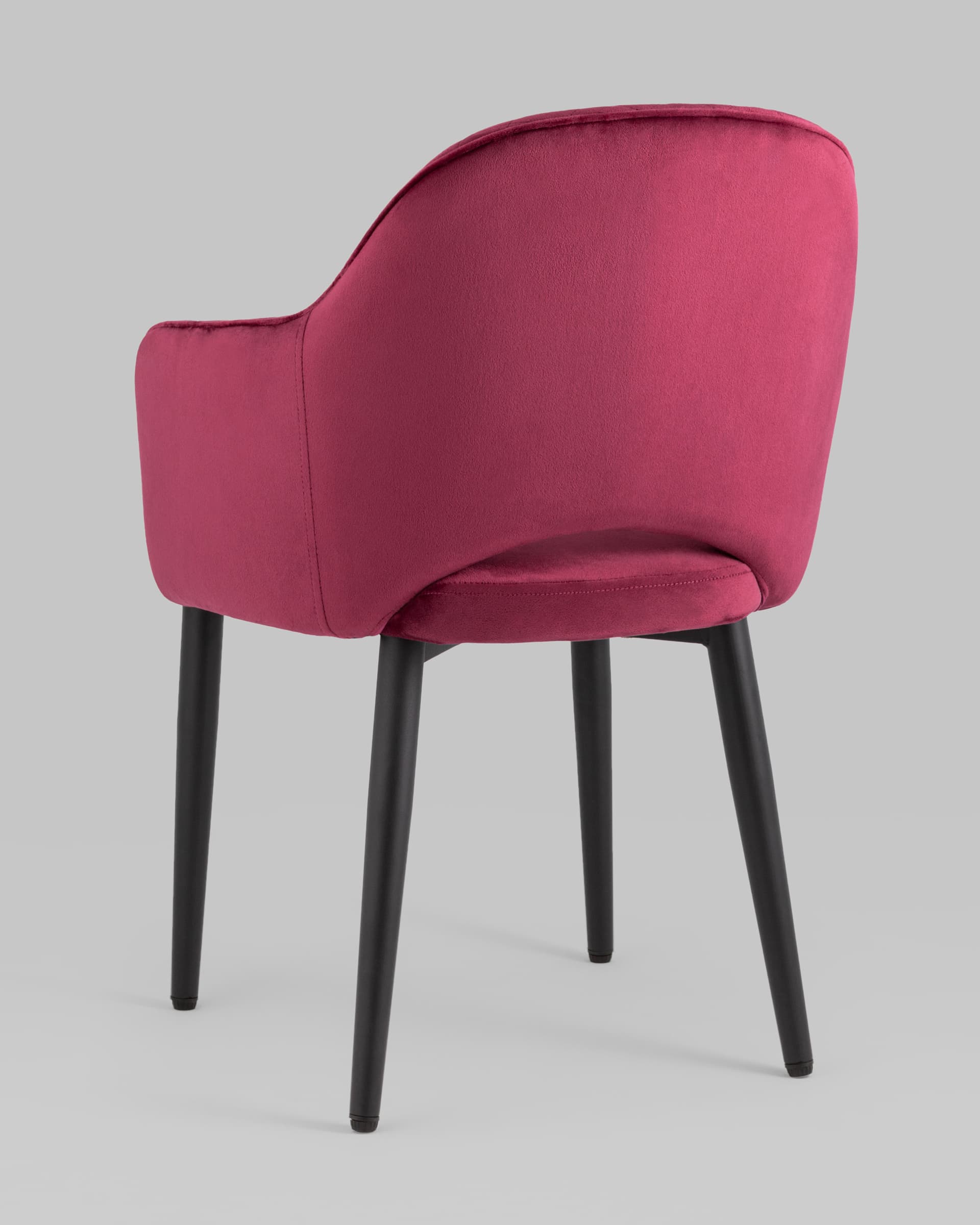 Стул Венера диамант велюр бордовый из Италии