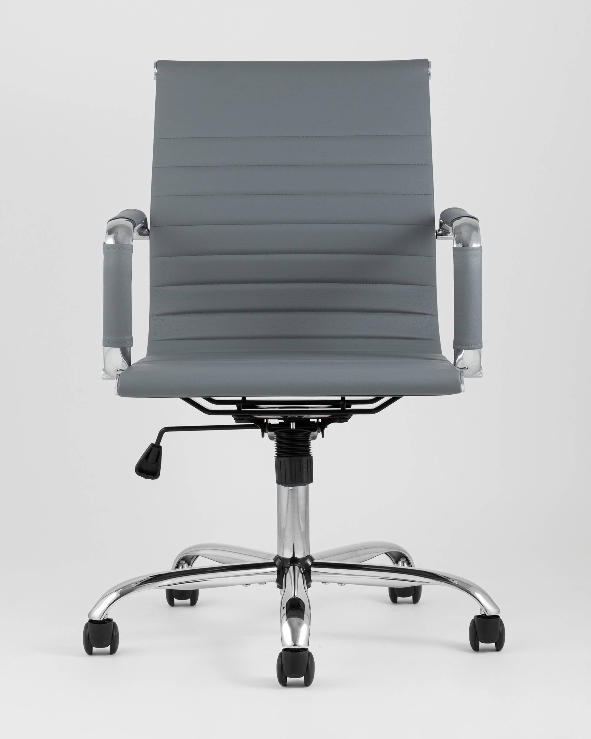 Кресло офисное TopChairs City S серое из Италии