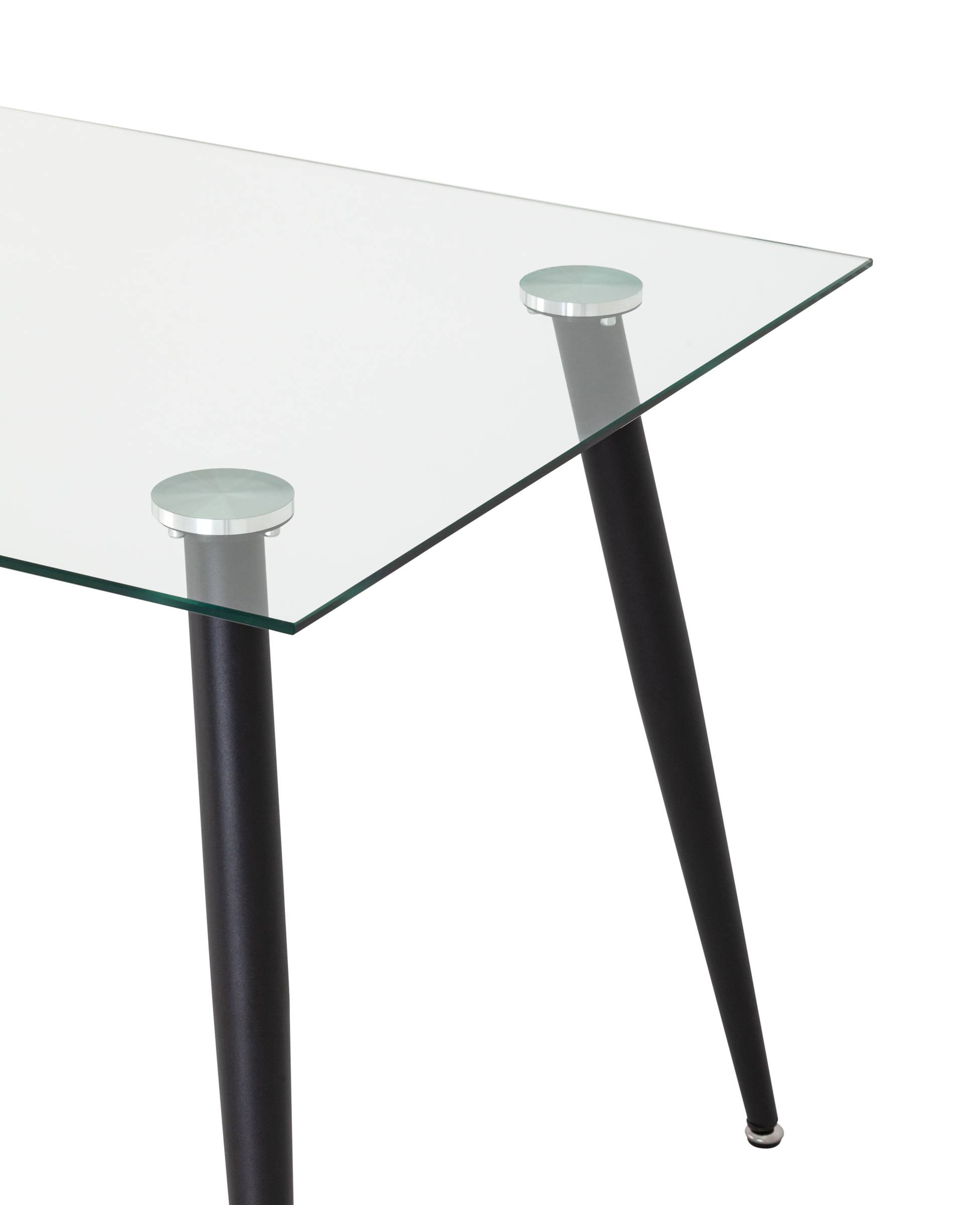 Стол Освальд 120х80 черные ножки из Италии