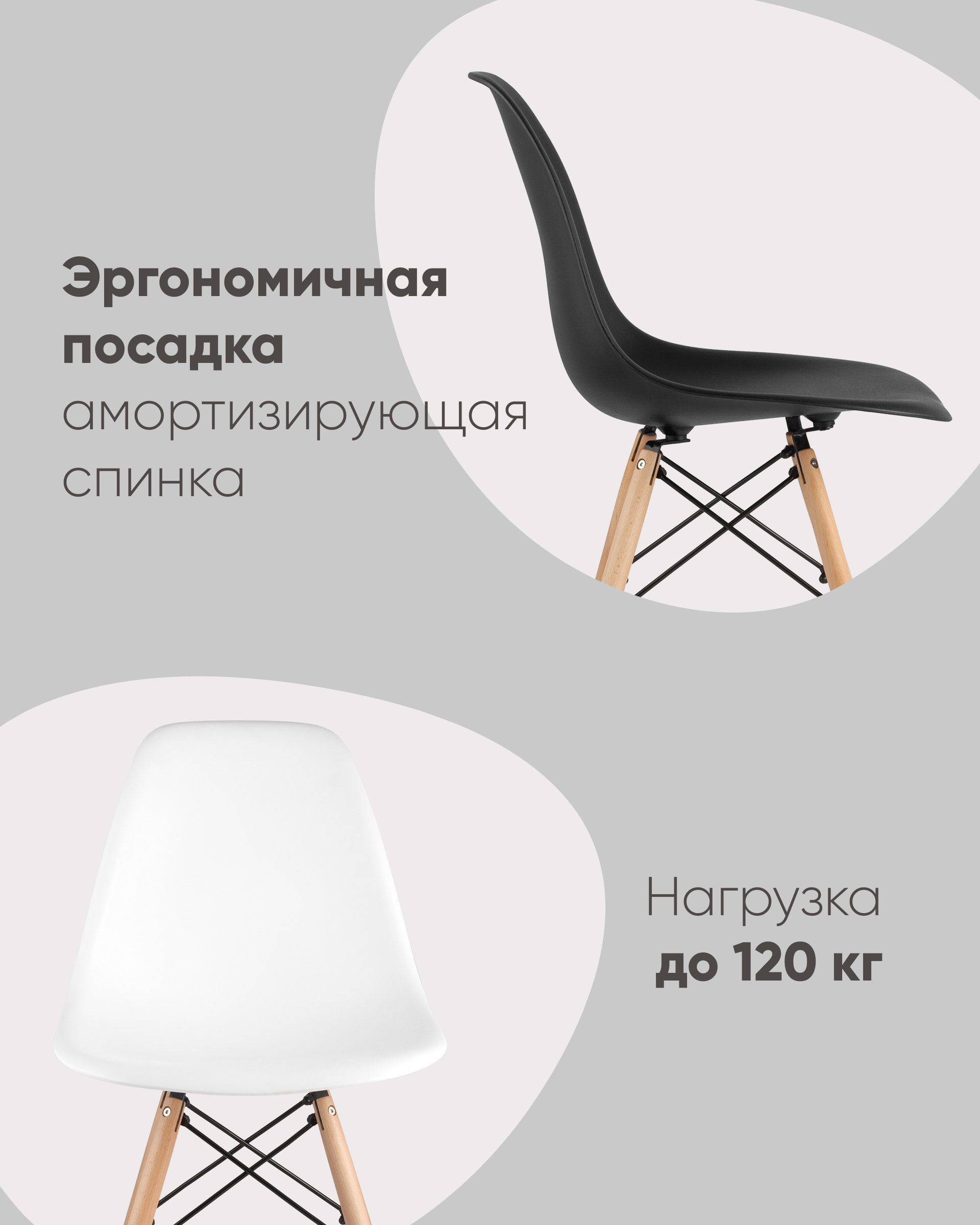 Стул Eames DSW белый из Италии