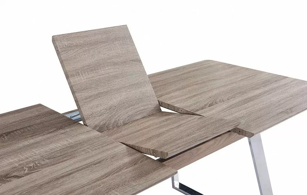 Стол раскладной Otis 160-200, дуб/сталь из Италии