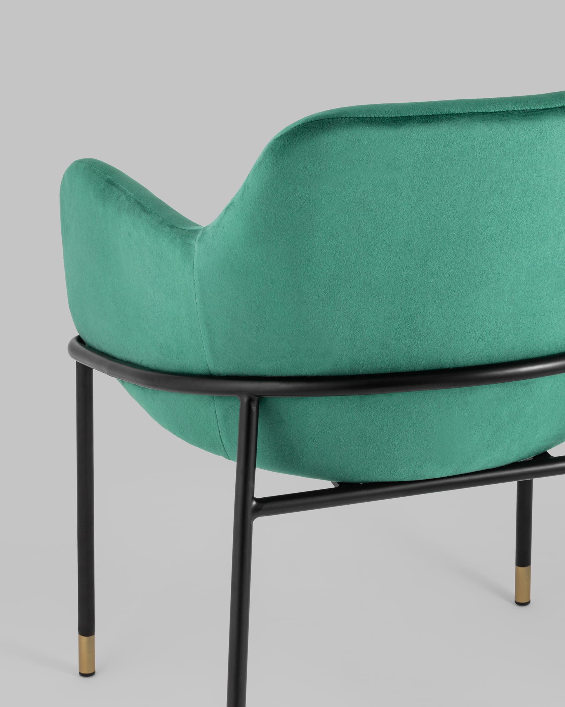 Стул Сандра велюр изумрудный из Италии