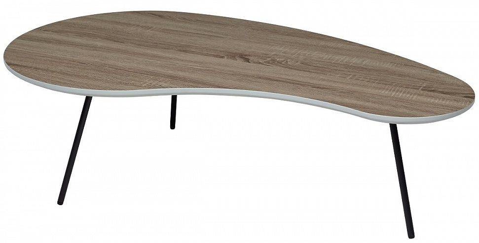 Стол журнальный WOOD61 #4 дуб серо-коричневый винтажный M-city из Италии