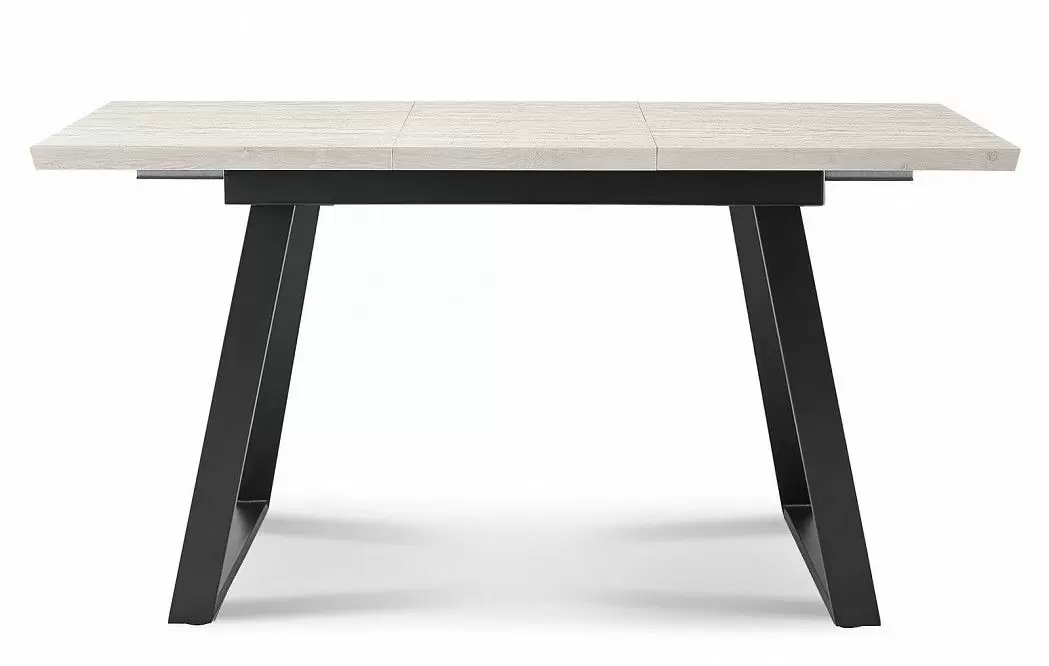Стол раскладной Denver 110-150, светлый дуб/черный из Италии