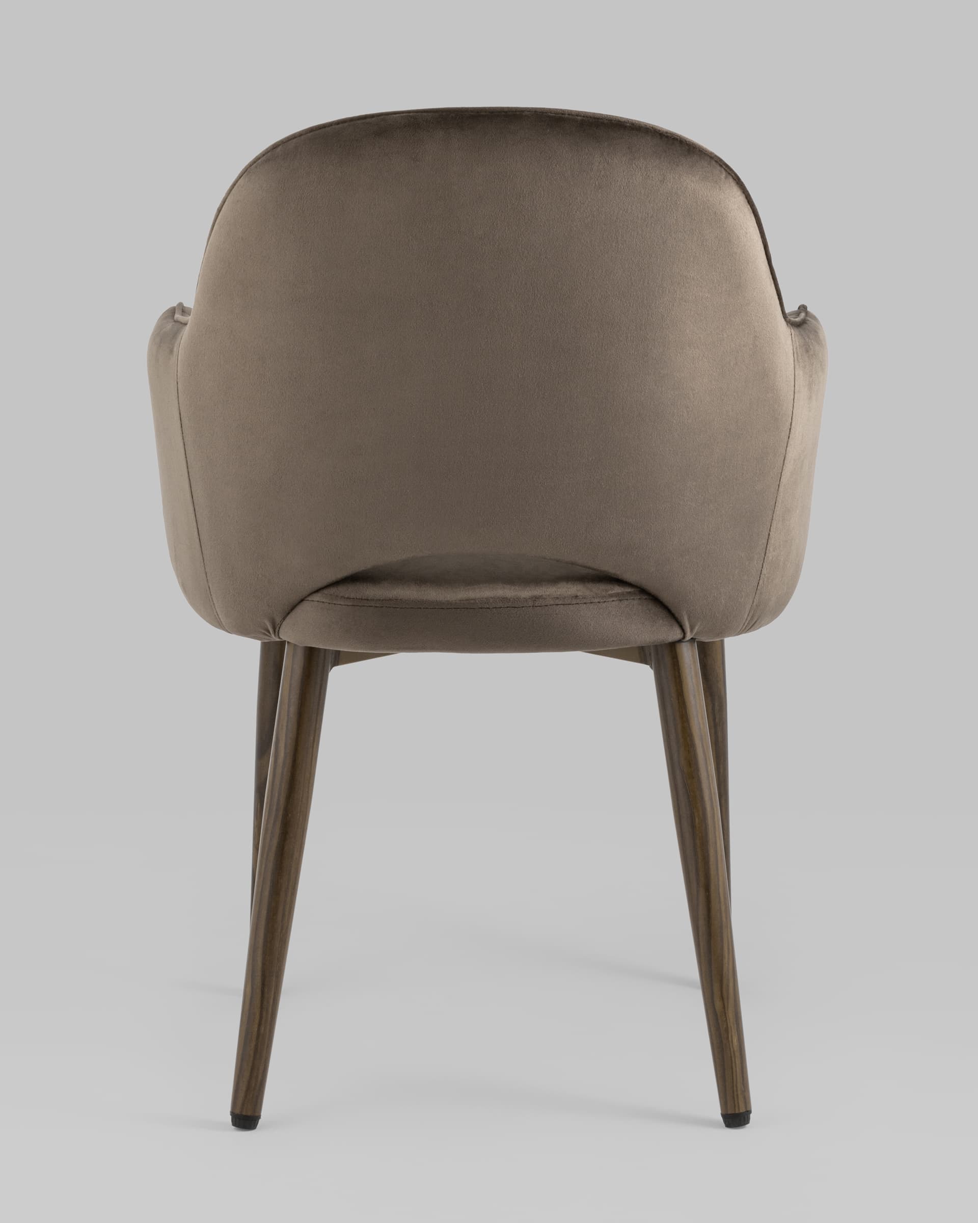 Стул Венера диамант велюр коричневый из Италии