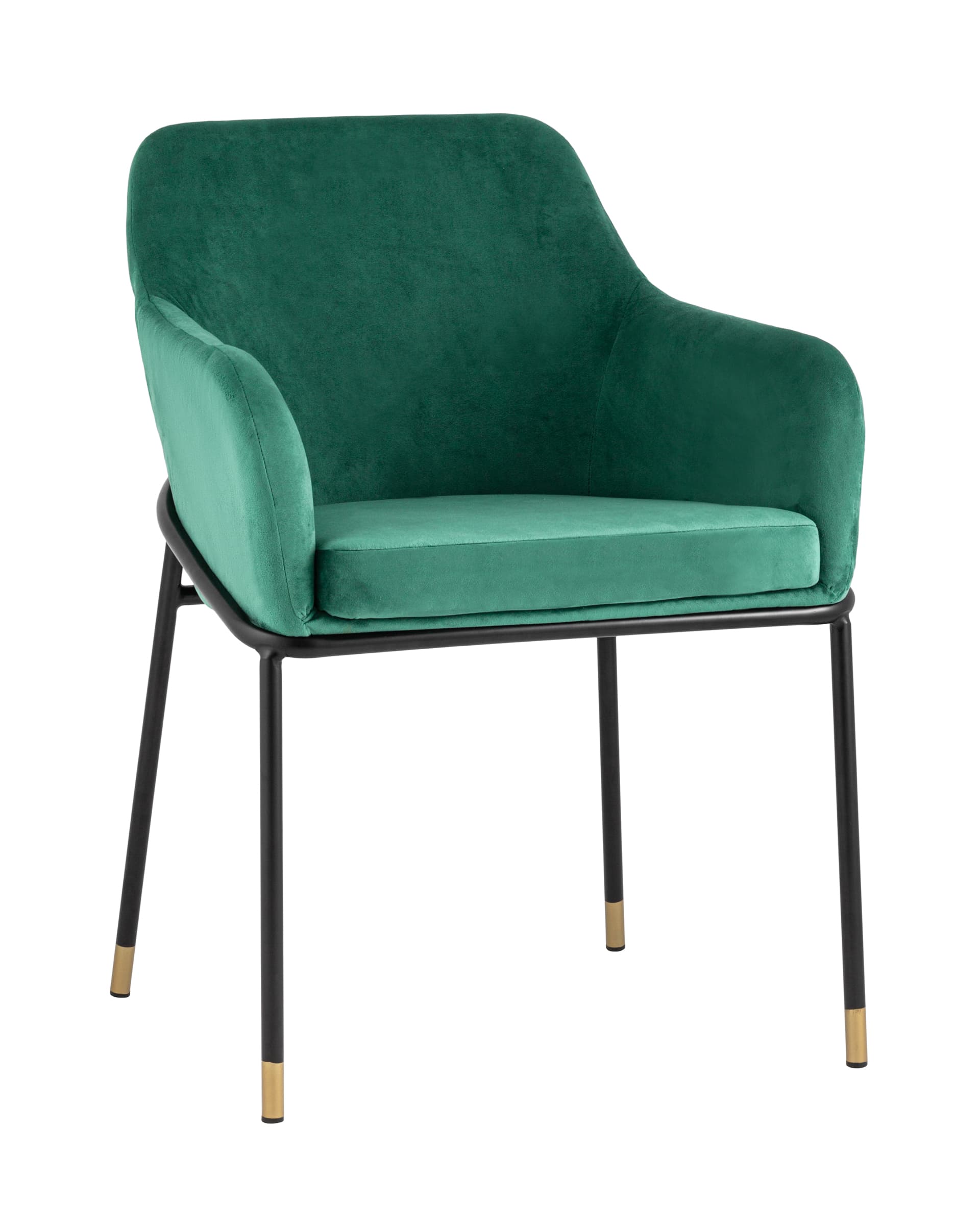 Стул Сандра велюр изумрудный из Италии