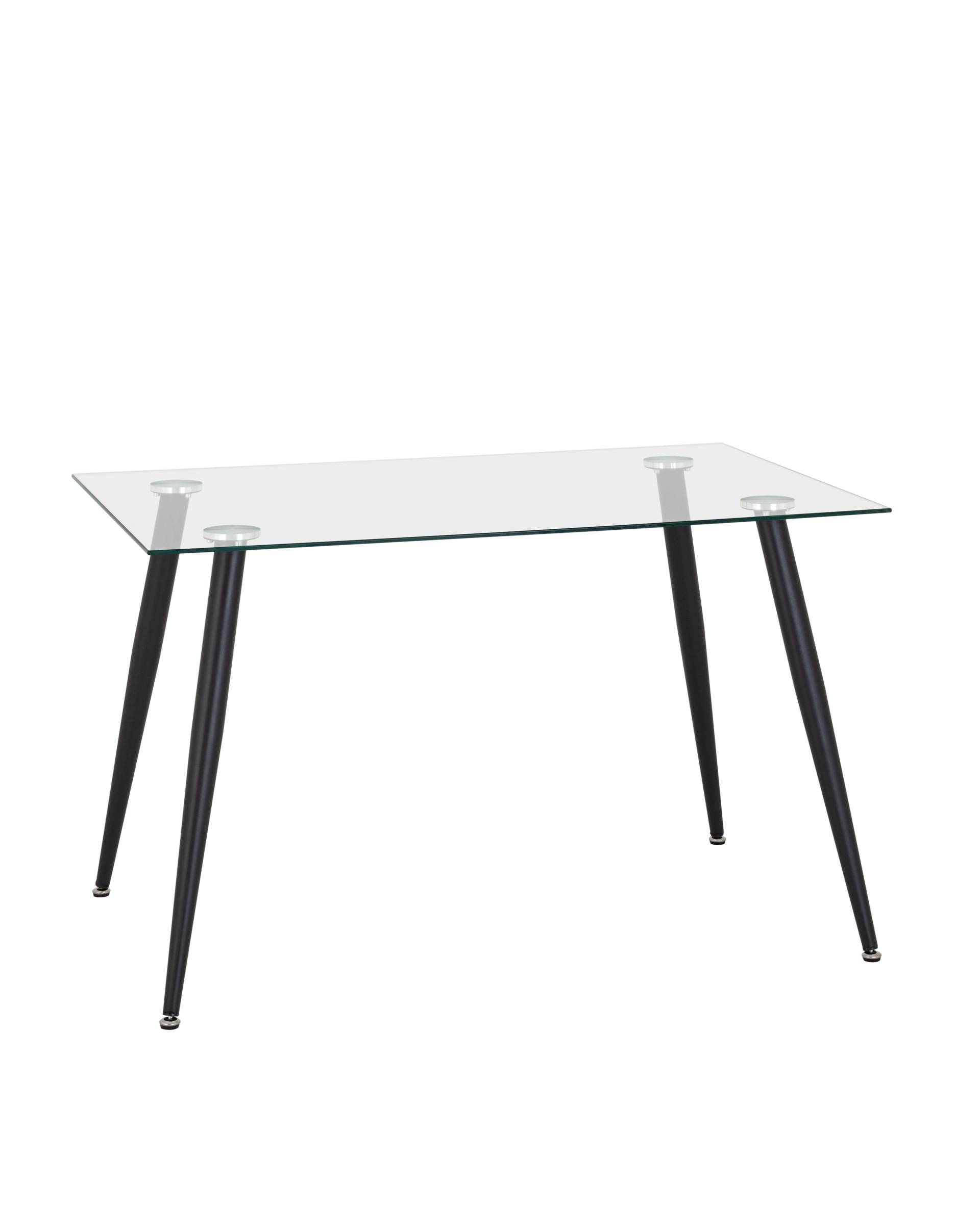 Стол Освальд 120х80 черные ножки из Италии