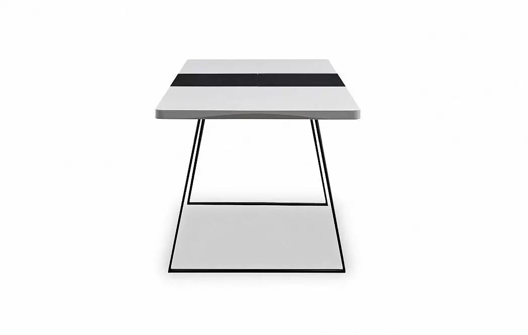 Стол раскладной Vermont, черный/белый из Италии