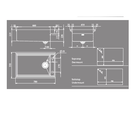 Мойка Artinox Layer BRL 74 из Италии