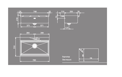 Мойка Artinox Layer BRP 74 из Италии