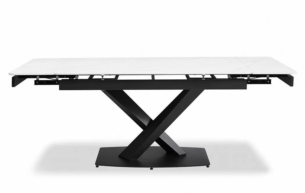 Стол раскладной Cesar 140-200, белая керамика из Италии