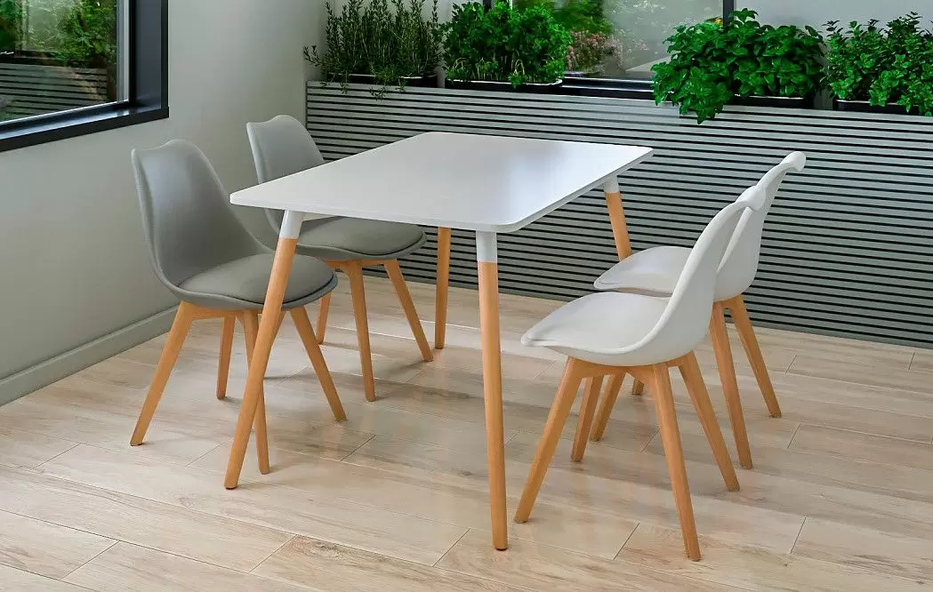 Стол Christian, белый из Италии