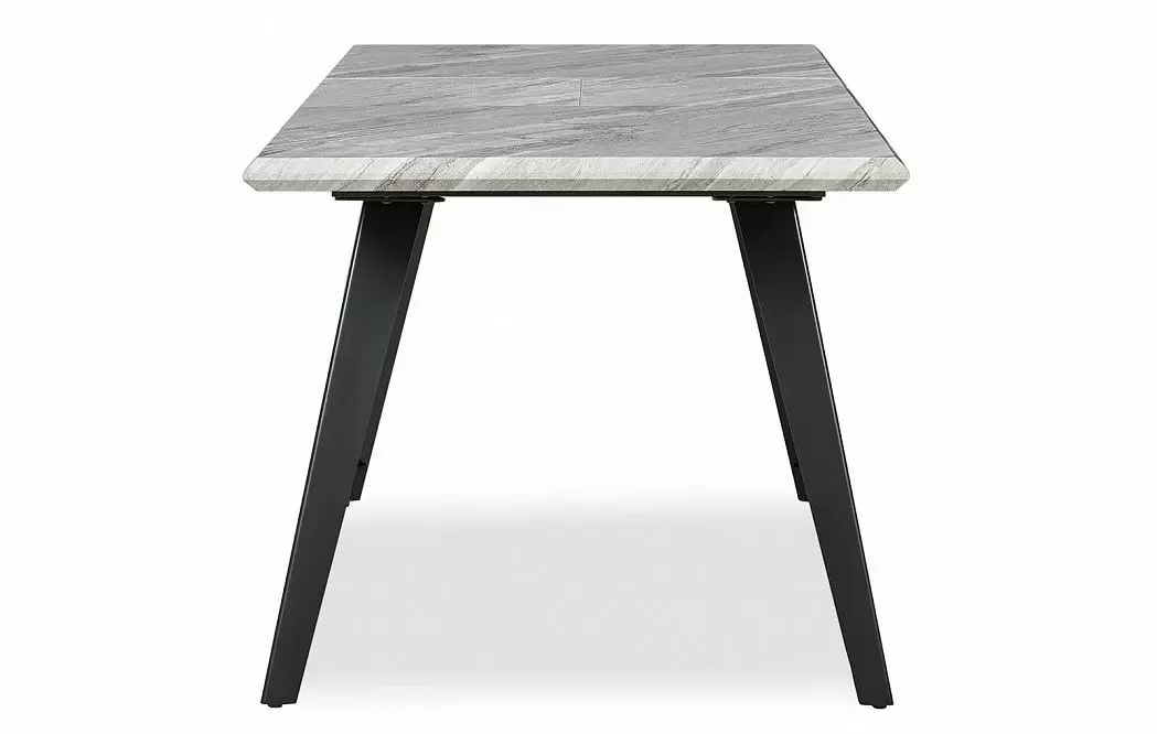 Стол раскладной Ofelia 160-200, серый мраморный рисунок из Италии