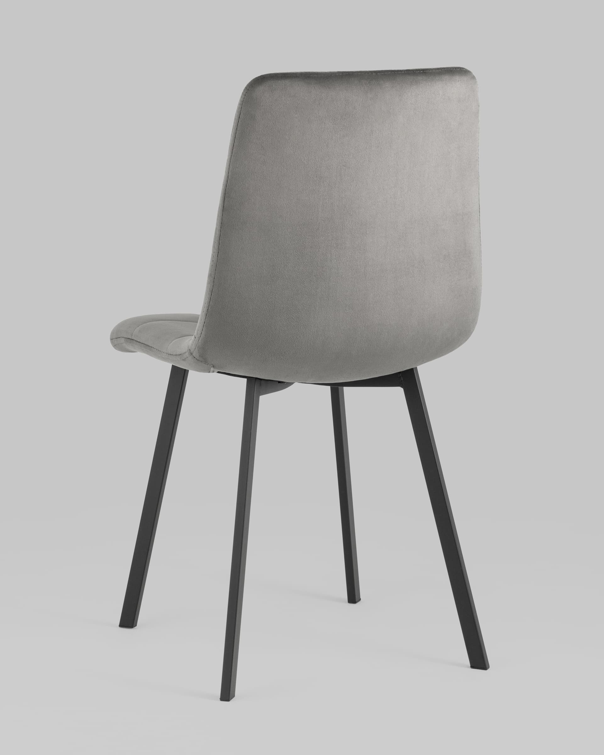 Стул Chilly велюр антрацитовый из Италии