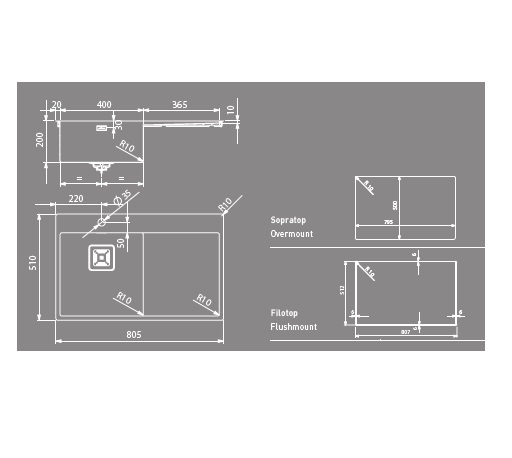 Мойка Artinox Aqua L1V из Италии
