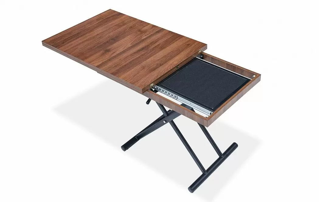 Стол-трансформер Elliot, орех из Италии