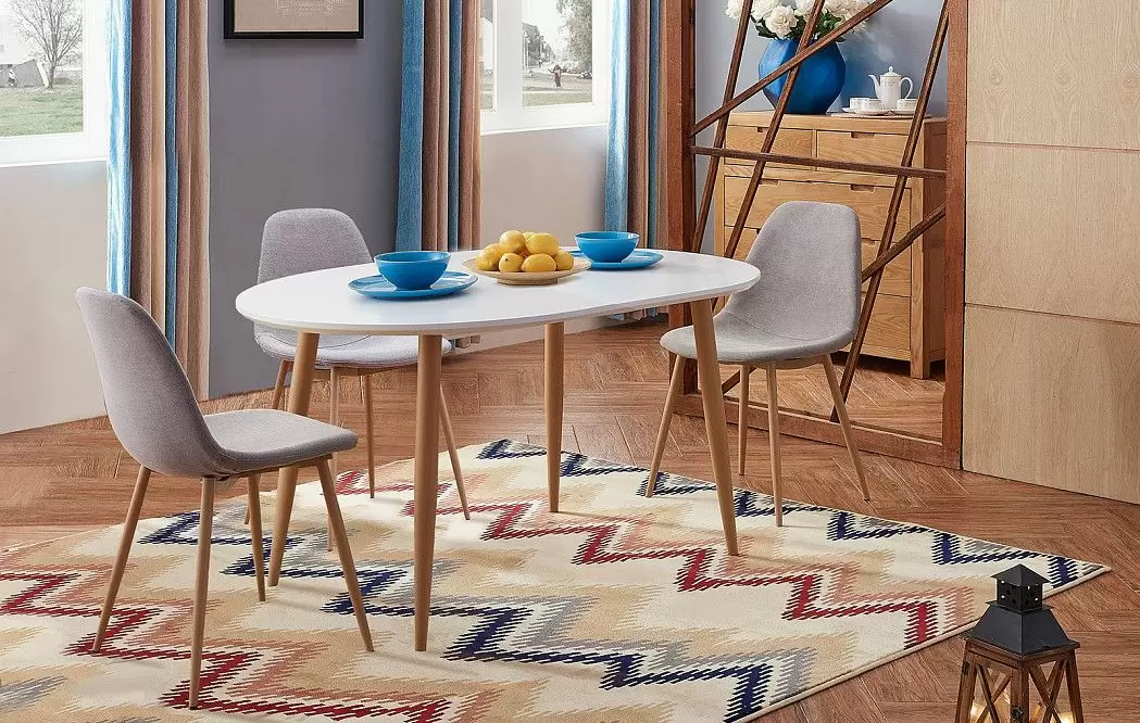 Стол раскладной Universal 120/150/180 Morris, белый из Италии