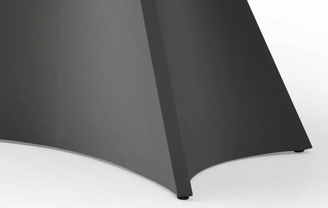 Стол раскладной Granada 120-180, светлая керамика/черный из Италии