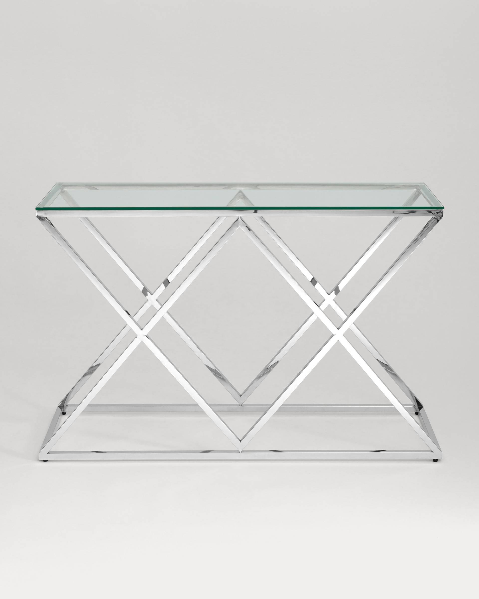 Консоль ИНСИГНИЯ 120*40 серебро из Италии