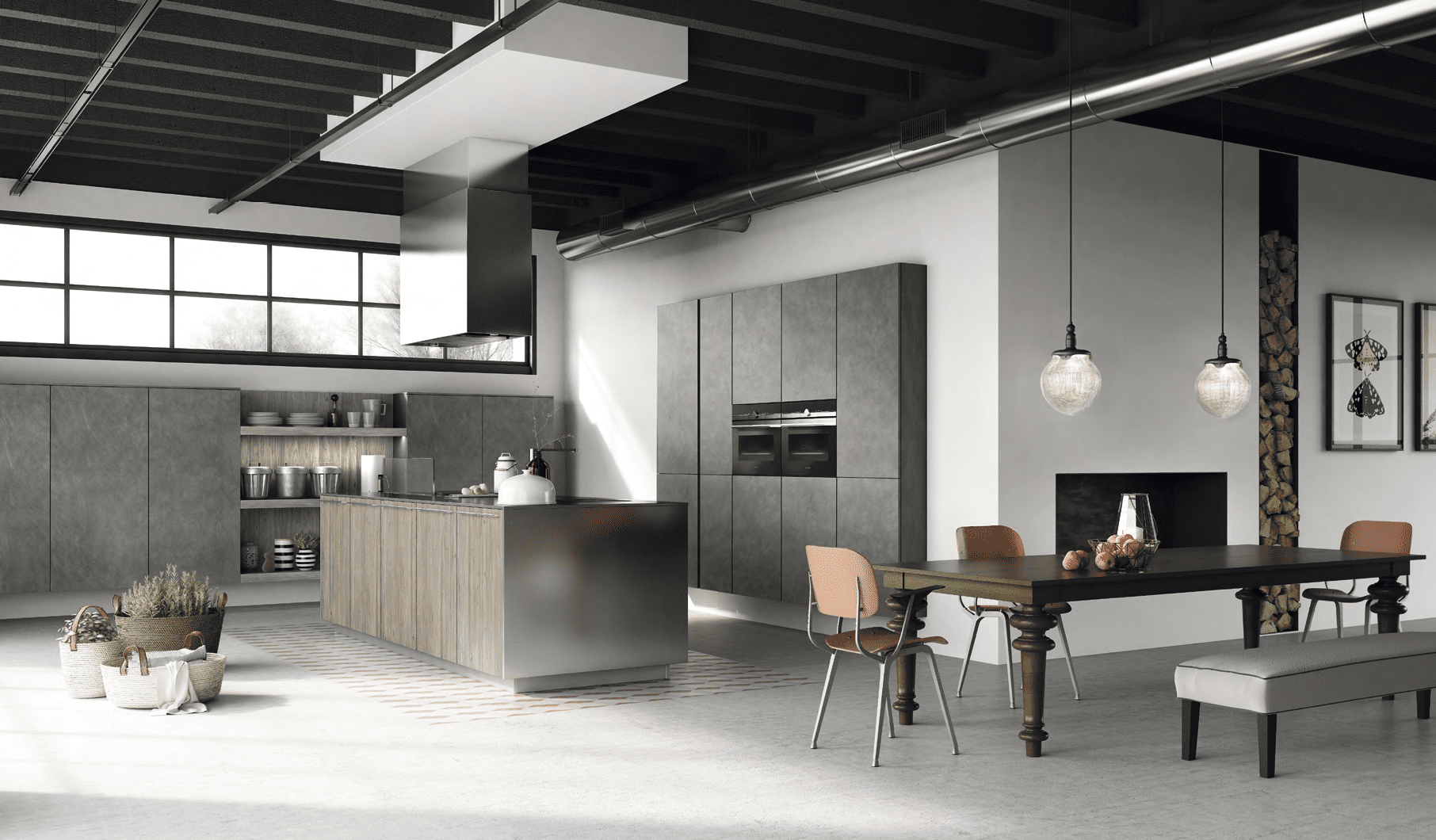 Кухонный гарнитур из коллекции Easy из Италии