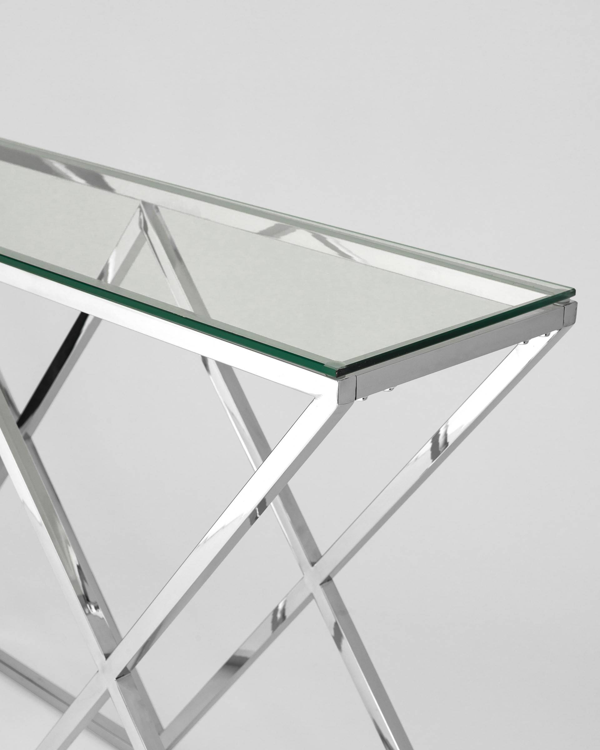 Консоль ИНСИГНИЯ 115*30 серебро из Италии