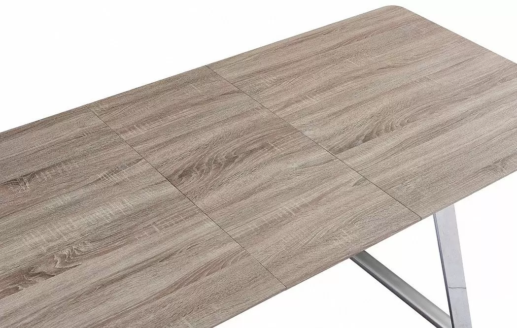 Стол раскладной Otis 160-200, дуб/сталь из Италии