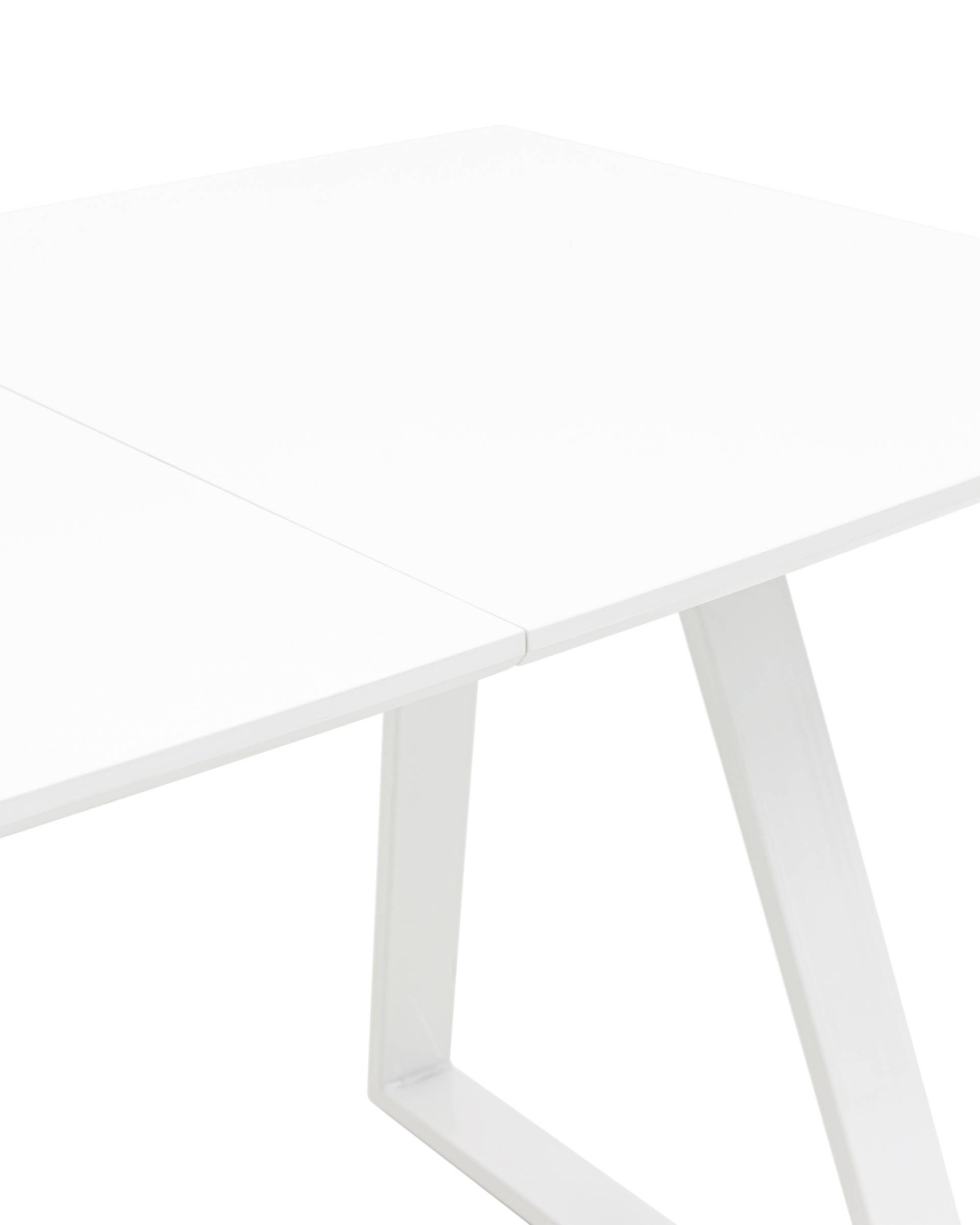 Стол обеденный Детройт раскладной 120-160*80 белый из Италии